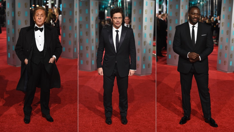 Illustration for article titled Bright Red, Boring Tuxedos and Lots of Whos at 2016 BAFTA